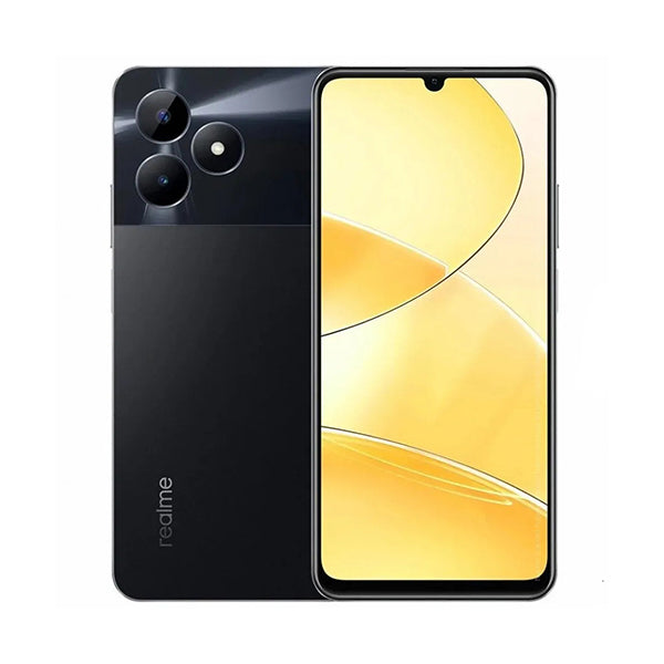 Realme Communications Carbon Black / Brand New / 1 Year Realme C51 4GB/128GB + 4GB Extended RAM (Total of 8GB RAM)