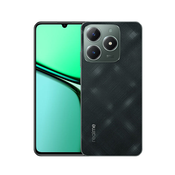 Realme Communications Dark Green / Brand New / 1 Year Realme C61 24GB/256GB (16GB Extended RAM) + 120 Days Screen Replacement Warranty