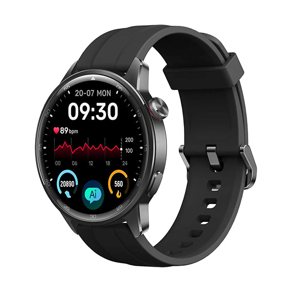 Realme Jewelry Black / Brand New / 1 Year Realme Watch S2, 1.43" AMOLED Display, IP68 Dust & Water Resistance, Customisable Watch Faces, AI Customised Health Tracking, Super AI Engine & Upto 20 Days Battery Smartwatch