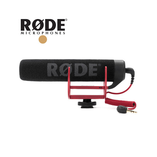 Rode Audio Black / Brand New Rode, VideoMic GO Camera-Mount Shotgun Microphone