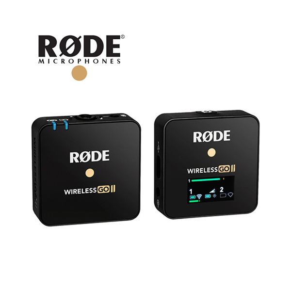 Rode Audio Black / Brand New Rode, Wireless GO II Single Compact Digital Wireless Microphone