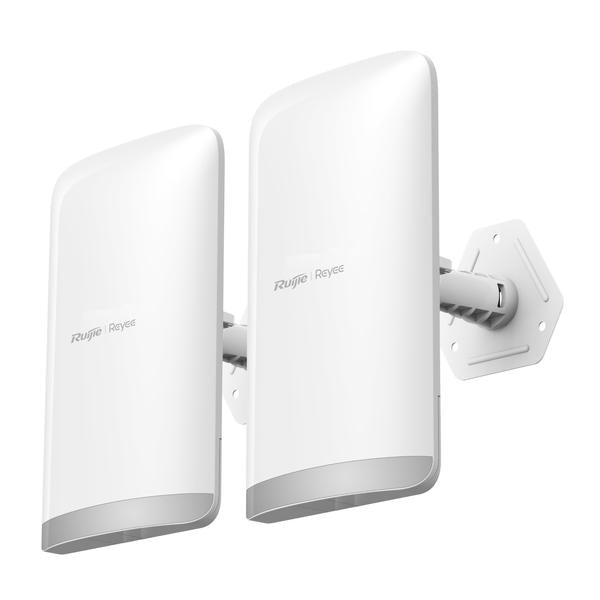 Ruijie Reyee Networking Brand New / 1 Year Ruijie Reyee RG-EST350 V2, 5GHz Dual-stream 802.11ac 5KM Wireless Bridge, Automatic Pairing, Weatherproof