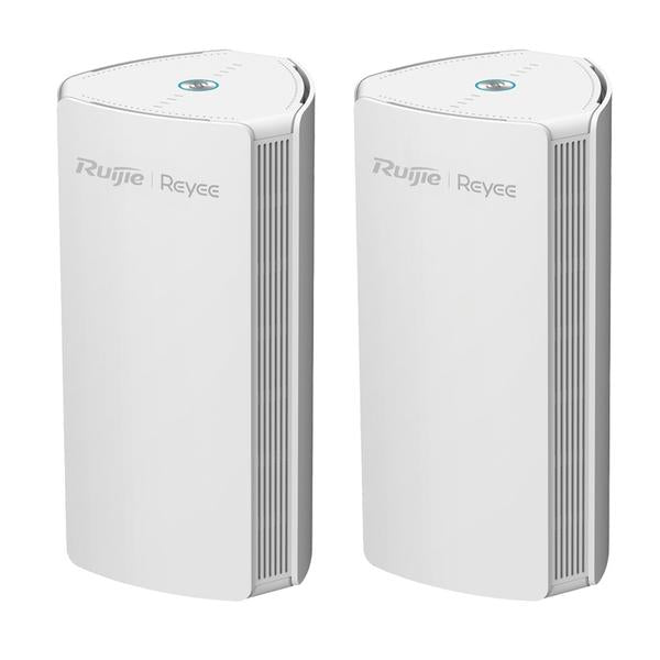 Ruijie Reyee Networking Brand New / 1 Year Ruijie Reyee RG-M182PACK 1800M Wi-Fi 6 Dual-band Gigabit Mesh Router (Pack of 2)