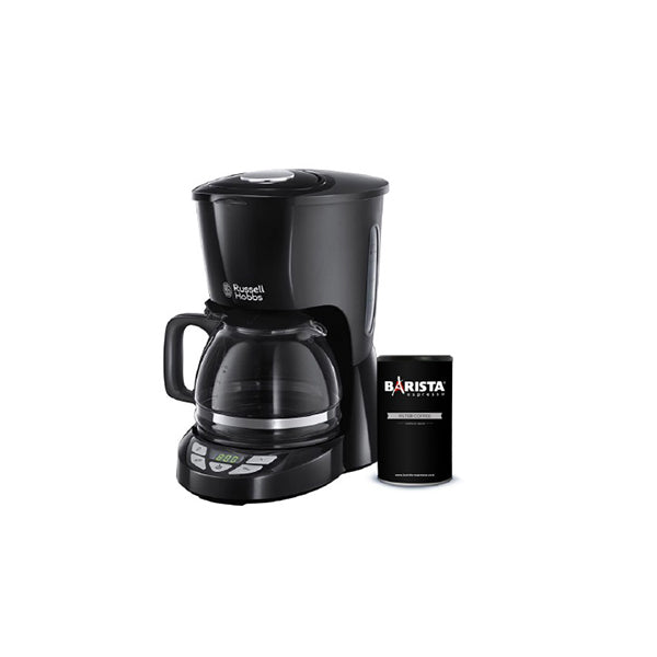 Russell Hobbs Kitchen & Dining Black / Brand New / 1 Year Russell Hobbs, 22620‐56 Coffee Maker + Free Barista American Blend