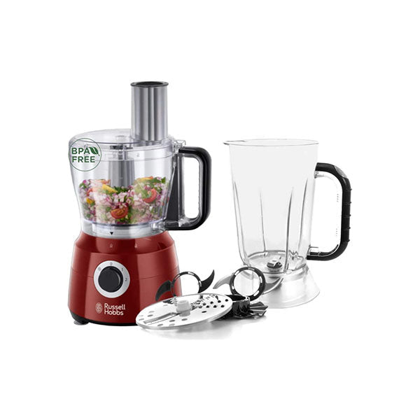 Russell Hobbs Kitchen & Dining Red / Brand New / 1 Year Russell Hobbs 24730‐56 New Desire Food Processor