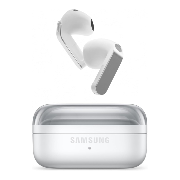 Samsung Audio White / Brand New / 1 Year Samsung Galaxy Buds 4 (2026) AI True Wireless Bluetooth Earbuds, Noise Cancelling, Hi-Res Audio, 1-Way Speaker, New Fit, IP54, Live Translation