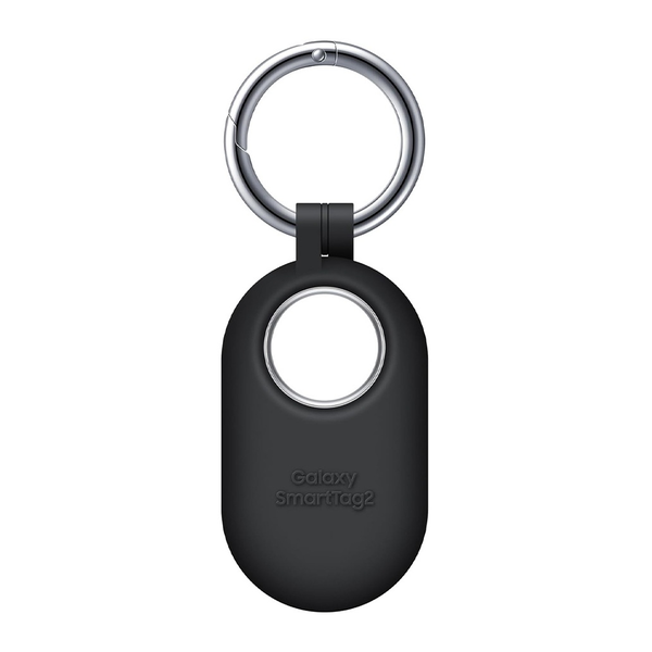 Samsung Communications Black / Brand New SAMSUNG Galaxy SmartTag2 Case, GPS Tracker Holder, Tracking Device Protective Cover with Key Ring, Non-Slip Pattern on Side, Bumper Protection on Bottom, Available in Different Colors
