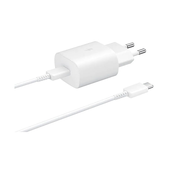 Samsung Electronics Accessories White / Brand New Samsung, 25W USB-C Fast Charging Wall Charger