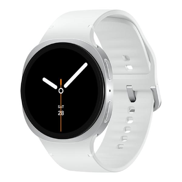 Samsung Jewelry Silver / Brand New / 1 Year Samsung Galaxy Watch8 40mm, Bluetooth, 2025