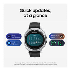 Samsung Jewelry Samsung Galaxy Watch8 Classic 46mm 2025, Bluetooth Smartwatch, Cushion Design, Rotating Bezel, Quick Button, Sleep Coaching, Running Coach, Energy Score
