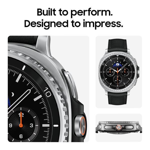 Samsung Jewelry Samsung Galaxy Watch8 Classic 46mm 2025, Bluetooth Smartwatch, Cushion Design, Rotating Bezel, Quick Button, Sleep Coaching, Running Coach, Energy Score