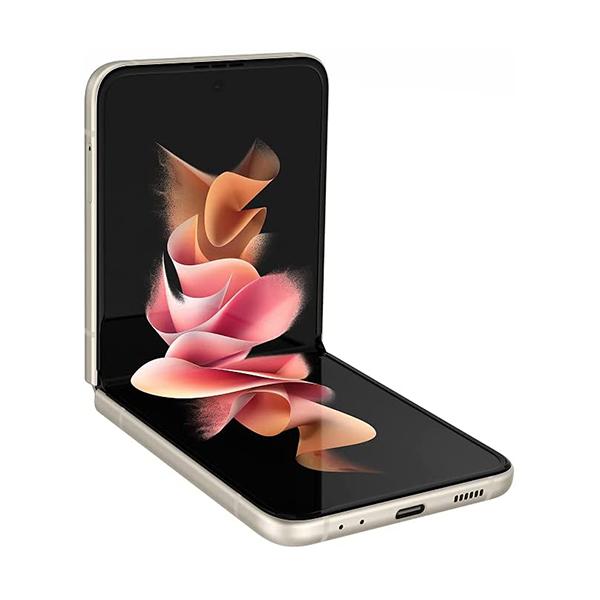 Samsung Mobile Phone Cream / Open Box - Like New Samsung Galaxy Z Flip3 5G, 8GB/256GB