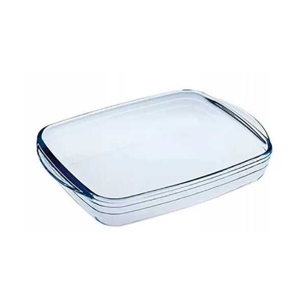 San Ignacio Kitchen & Dining Transparent / Brand New San Ignacio, Rectangular Baking Dish 31X20X6 Cm 2.1L - Bgeu-1593