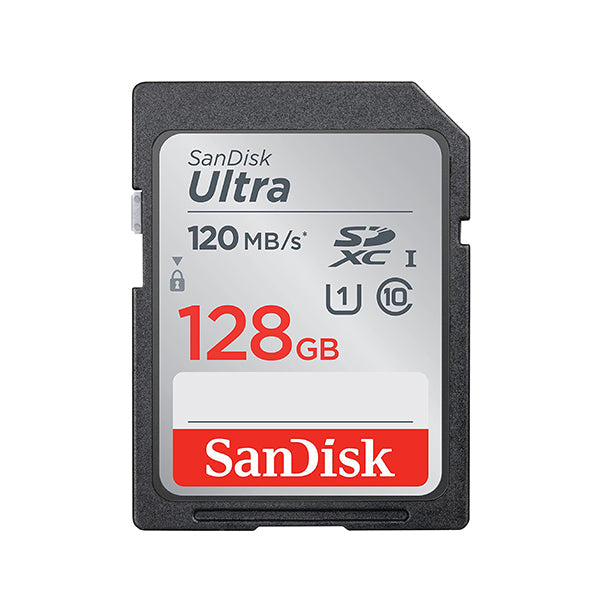 SanDisk Electronics Accessories Brand New SanDisk 128GB Ultra SDXC UHS-I 120MB/s – Class 10