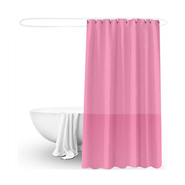 Sanitary Bathroom Accessories Pink / Brand New Sanitary, Bathroom Curtain 180×180 cm - 95176