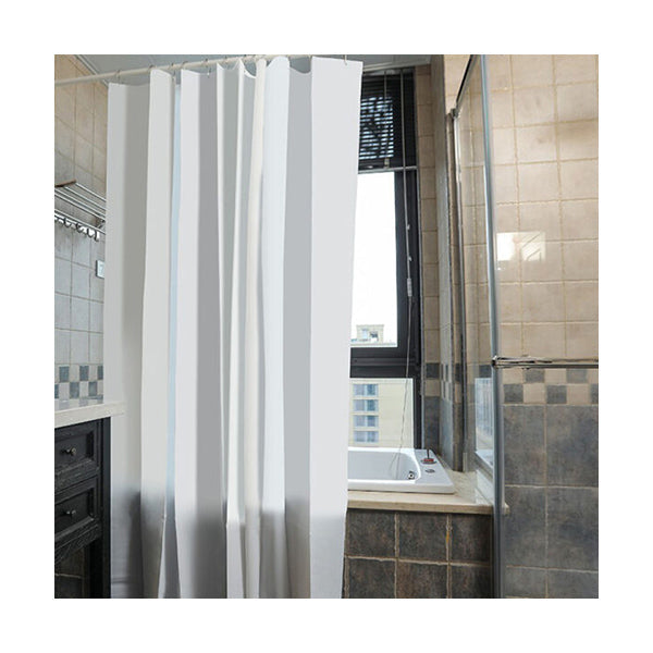 Sanitary Bathroom Accessories White / Brand New Sanitary, Bathroom Curtain 180×180 cm - 95176