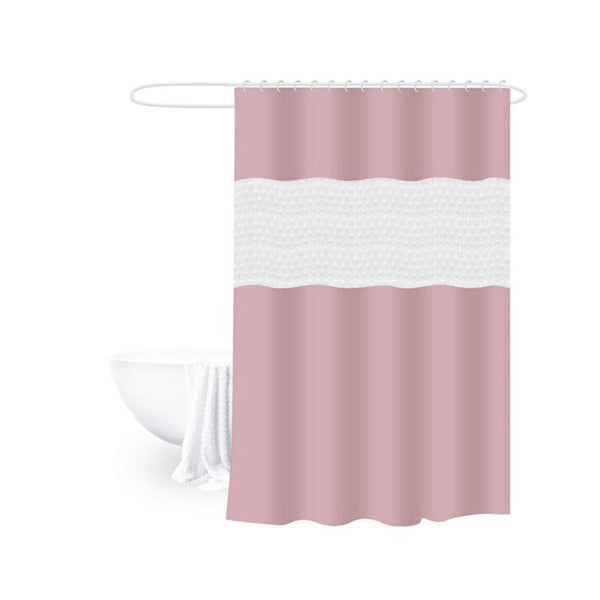 Sanitary Bathroom Accessories Pink / Brand New Sanitary, Bathroom Curtain 180×200 cm - 94347
