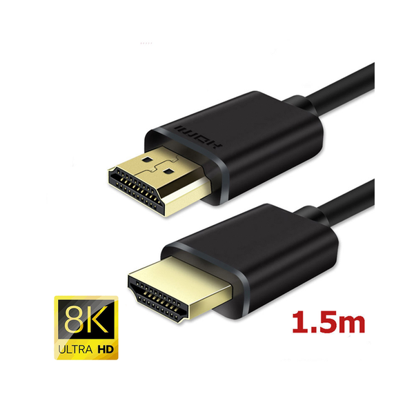 Sanyo Electronics Accessories 8KHDMI Cable CB1-8K HDMI Male To HDMI Male cable 8K 1.5 Meters