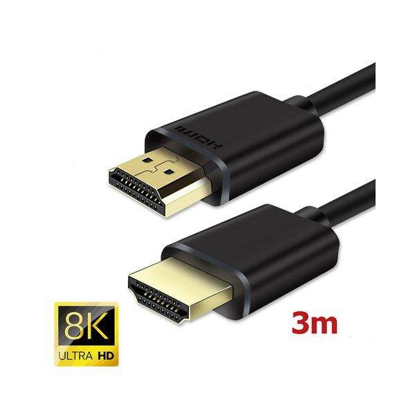 Sanyo Electronics Accessories 8KHDMI Cable CB2-8K HDMI Male To HDMI Male cable 8K 3 Meters