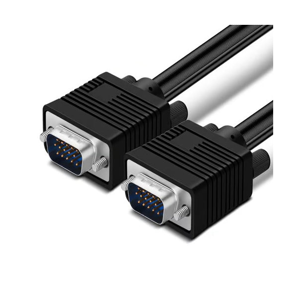 Sanyo Electronics Accessories Black / Brand New Sanyo CB18E Male VGA To Male Cable 20m