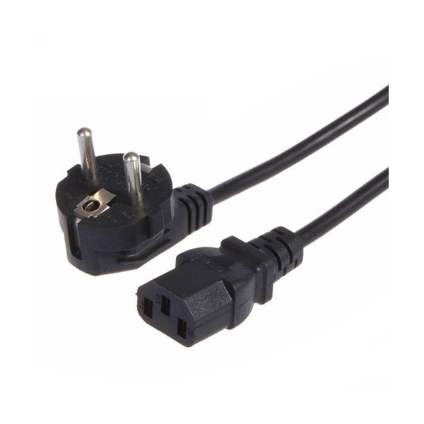 Sanyo Electronics Accessories Black / Brand New Sanyo CB27 Power Cable EU Plug To IEC Plug 1.5m