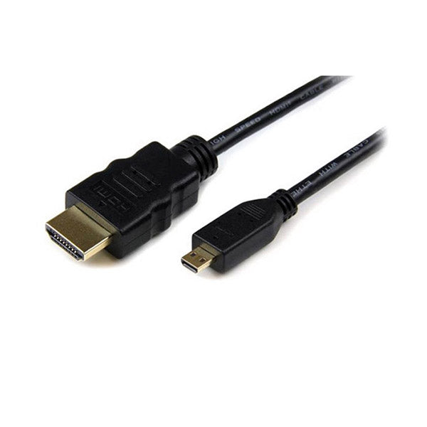 Sanyo Electronics Accessories Black / Brand New Sanyo Micro HDMI To HDMI Cable Support 3D 4K 1080P Ethernet 1.5m - CB32