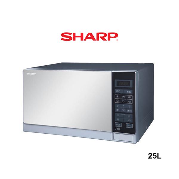 Sharp Kitchen & Dining Sharp Microwave Oven with Grill - 25L with 6 Auto Cook Menu - R-75MT(S)