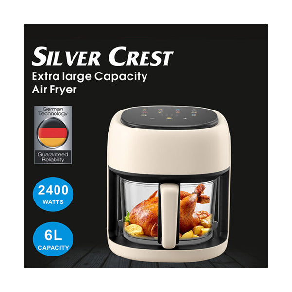 9 in 1 Hot Air Fryer: Silver Crest 