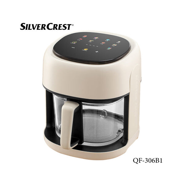 Silvercrest Kitchen & Dining White / Brand New Silvercrest QF-306B1, Air Fryer 6.0L 2400W