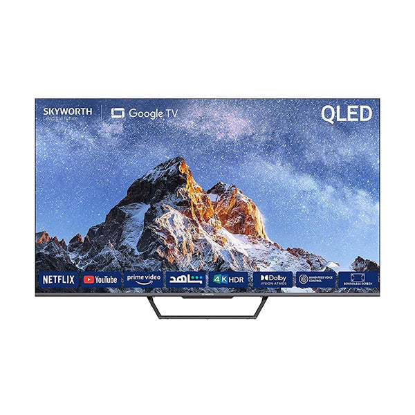 Skyworth Video Brand New / 1 Year Skyworth, 4K UHD Android Smart QLED TV 65″ - 65SUE9500