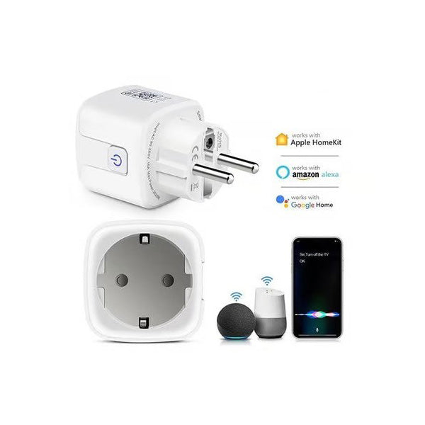 Smart Life Smart Plugs White / Brand New Smart Life 10A Smart Plug Wi-Fi Socket Works with Amazon Alexa, Google Assistant, SmartThings, IFTTT
