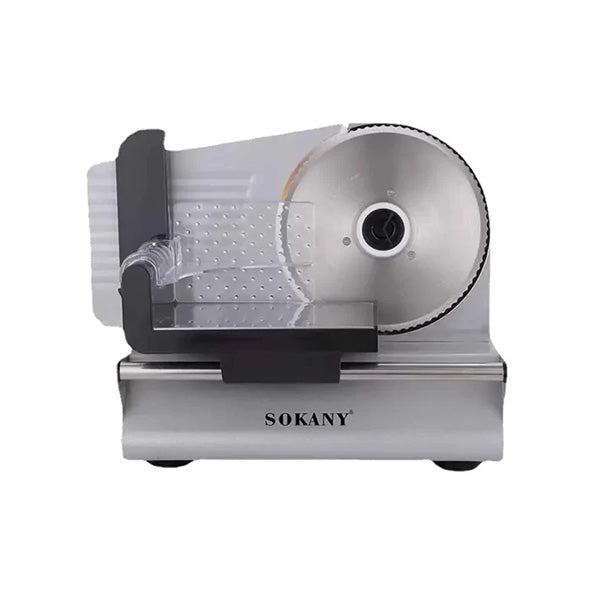 Sokany Kitchen & Dining Silver / Brand New SOKANY 500W Meat Slicer Removable Stainless Steel Blade - SK-446