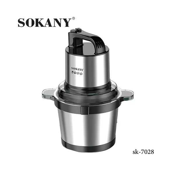 Sokany Kitchen & Dining Black / Brand New Sokany, Electric Kitchen Chopper, 800w, 4.0Ltr - SK-7028