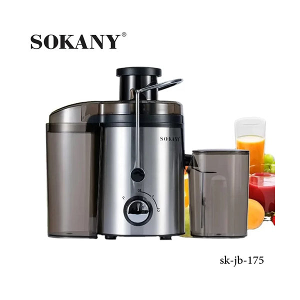 Sokany Kitchen & Dining Silver / Brand New Sokany, Juicer Machine, 500W - SK-JB-175