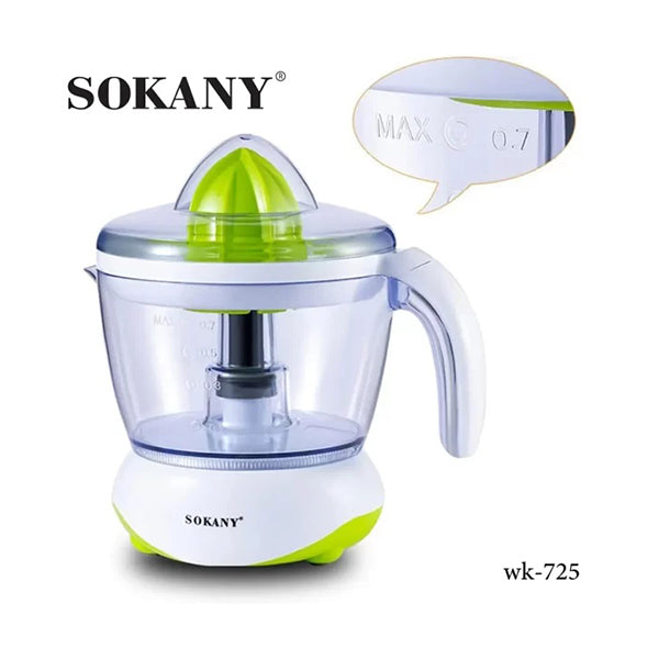 Sokany Kitchen & Dining White / Brand New Sokany, Orange & Citrus Juicer - WK-725