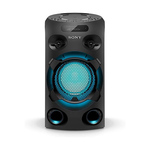 Sony Audio Black / Brand New Sony, MHC-V02 Home Audio Portable Party Speaker with Bluetooth, Karaoke, and Jet Bass Booster