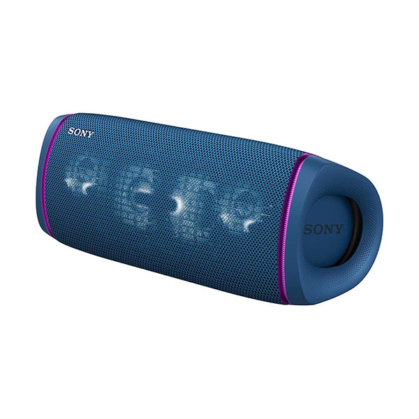 Sony Audio Blue / Brand New Sony, SRS-XB43 EXTRA BASS Wireless Bluetooth Outdoor Speaker with 24-Hour Battery Life, IP67 Waterproof, USB-C Charging, Party Lights, Speakerphone