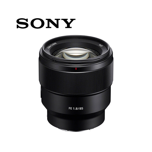 Sony Camera & Optic Accessories Black / Brand New Sony FE 85mm f/1.8 Lens
