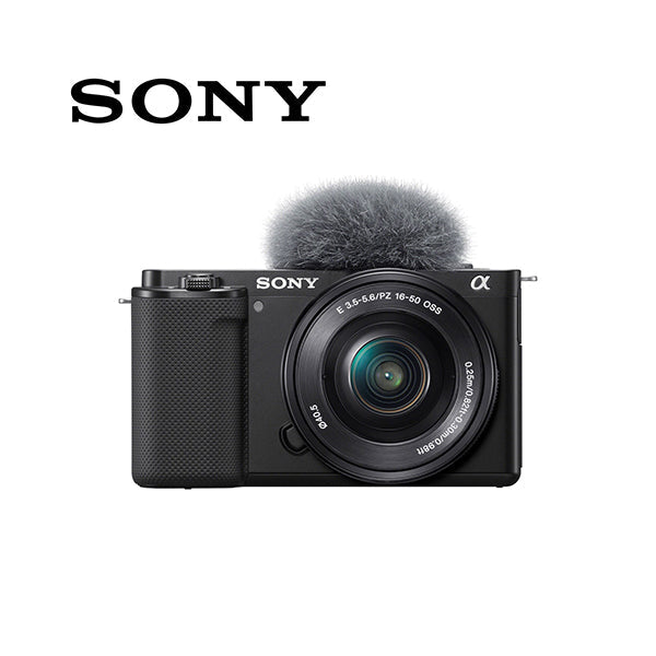 Sony Cameras Black / Brand New Sony ZV-E10 Mirrorless Camera with 16-50mm Lens