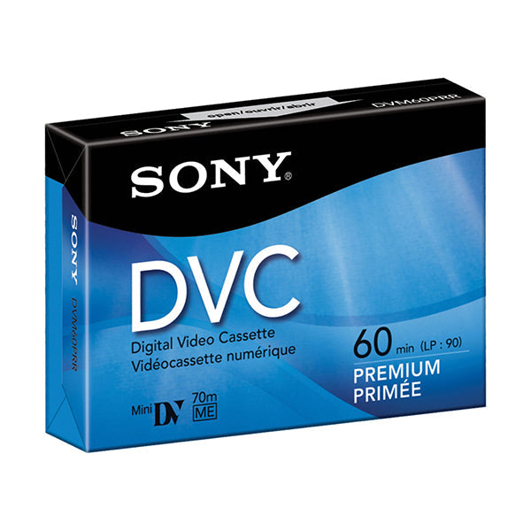 Sony DVDs & Videos Black / Brand New Sony Mini DV Video Cassette Premium Quality 60 Minutes