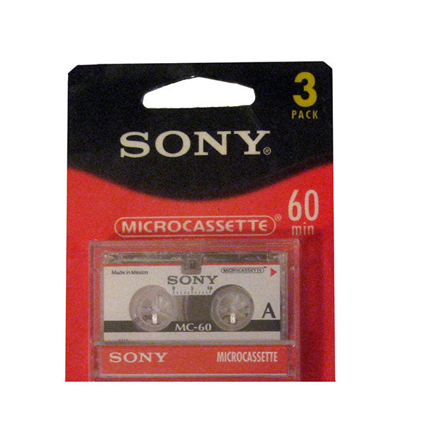 Sony Music & Sound Recordings White / Brand New Sony Audio Micro Cassette - MC60R