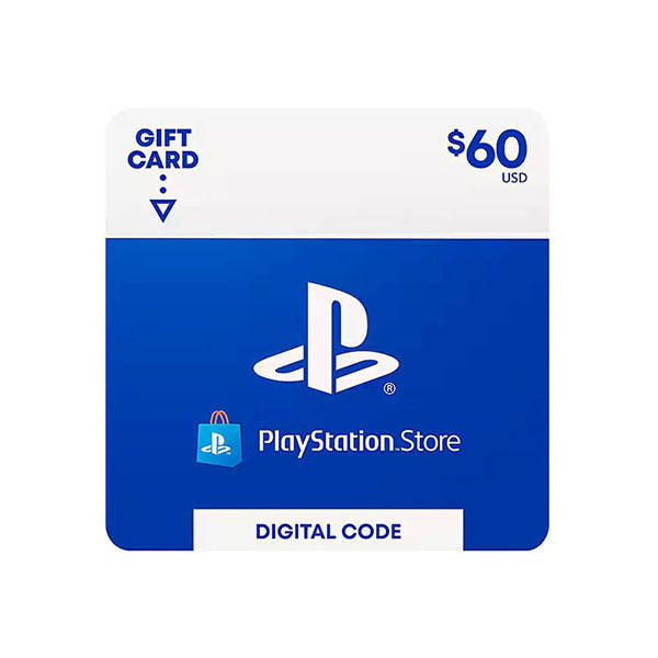 Sony Playstation Wallet Top-up PlayStation Store Gift Card USA 60 USD