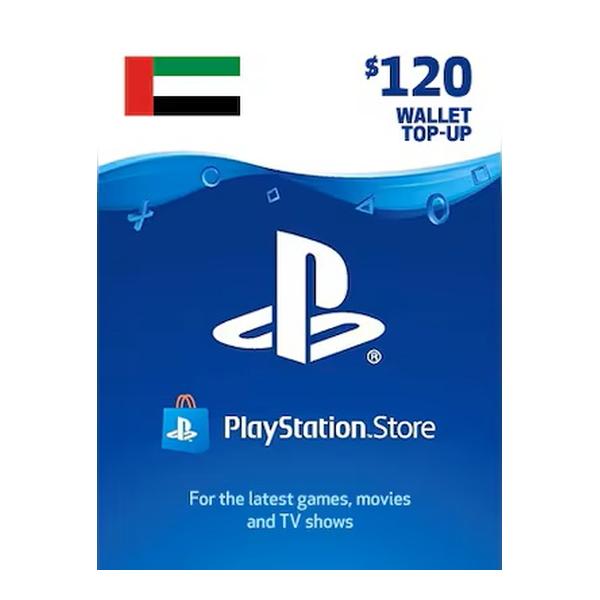 Sony Playstation Wallet Top-up Wallet Top-up UAE PlayStation Gift Card - 120 USD