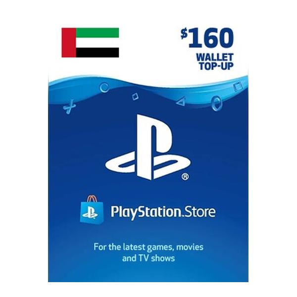 Sony Playstation Wallet Top-up Wallet Top-up UAE PlayStation Gift Card - 160 USD
