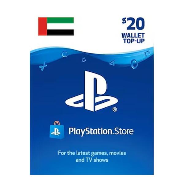 Sony Playstation Wallet Top-up Wallet Top-up UAE PlayStation Gift Card - 20 USD