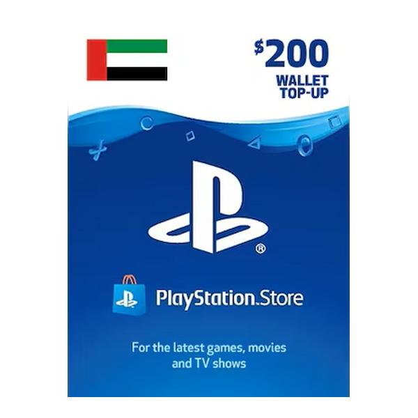 Sony Playstation Wallet Top-up Wallet Top-up UAE PlayStation Gift Card - 200 USD