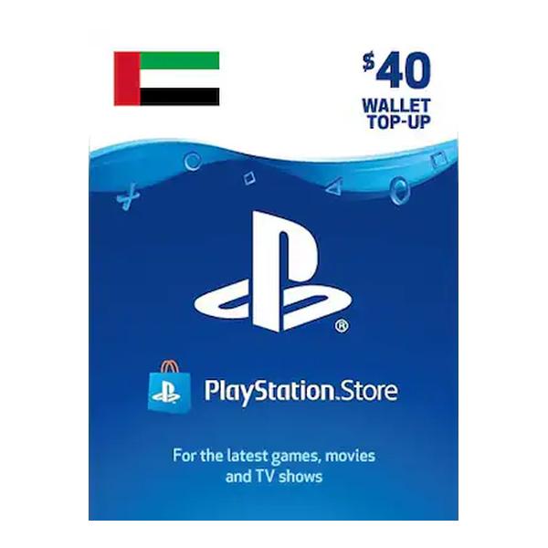Sony Playstation Wallet Top-up Wallet Top-up UAE PlayStation Gift Card - 40 USD