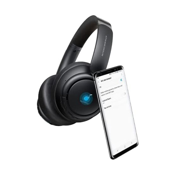 Soundcore Audio Black / Brand New Soundcore, Life Tune Active Noise Cancelling Headphones with Multi-Mode Noise Cancellation, Hi-Res Sound, 40H Playtime, Clear Calls, Comfortable Earcups, for Home Office and Online Class, Black