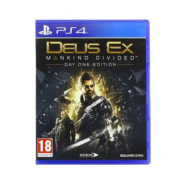 Square Enix Brand New Deux Ex Man Kind Divided - Day One Edition - PS4