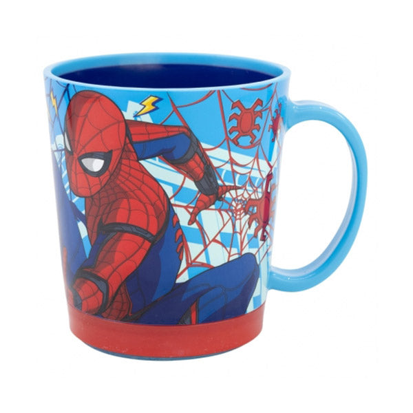 Stor Kitchen & Dining Blue / Brand New Disney Stor Drop Safe PP Mug 410ml Spiderman Dimension - 74767